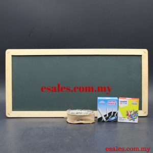 HYE GB1824W-E Wooden Frame Greenboard c/w Easel - Image 5