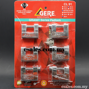 GERE GRANIT CL91606KA Armoured Padlock - Image 3