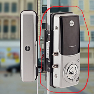 Yale YDG313 Digital Lock for Glass Door - Image 5