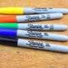 Sharpie Permanent Maker Fine Point Green Color