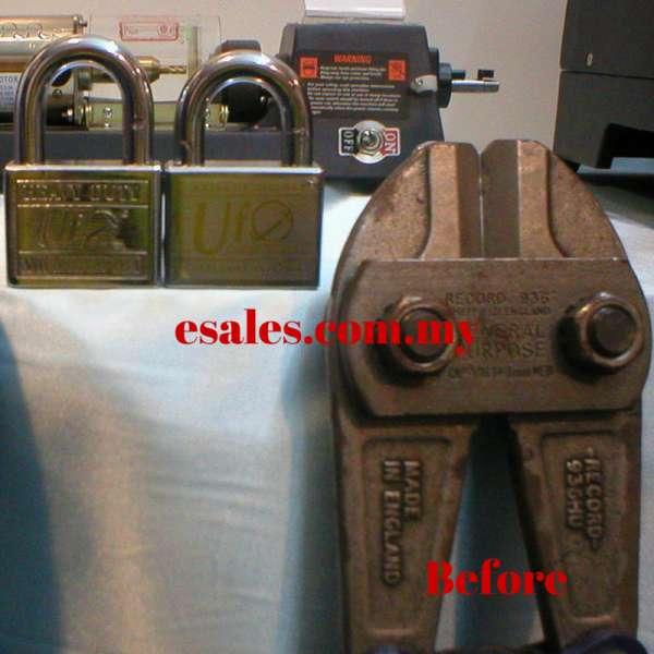 UFO UP50005HDKA Heavy Duty Key Alike Padlock PI 20095354 Allen Key Bend Free System - Image 3