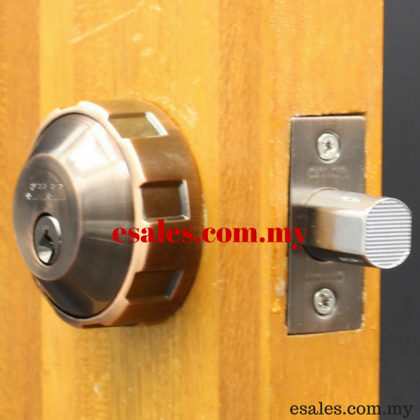 Aman Spin-To-Lock Deadbolt 7812AC - Image 2