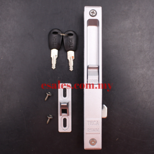 Teca A6 25mm NA Aluminium Door Lock - Image 3
