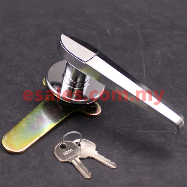 CL Cyber Lock C-172-03 L-Handle With Waterproof Rubber Pad Electrical Panel Lock - Image 3