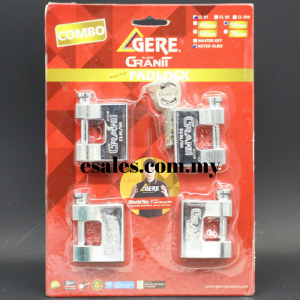 GERE GRANIT CL91504KA Armoured Padlock - Image 5