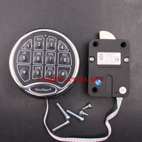 Falcon SecuRam EC-0601A-II SafeLogic High Security Electronic Digital Lock - Image 2
