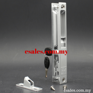 VSP A-6 25mm Silver Aluminium Door Lock - Image 3