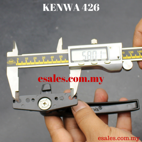Kenwa 426 with Key, Left, Silver Casement Handle Window Handle - Image 5