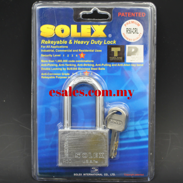 SOLEX R50-CRL Padlock