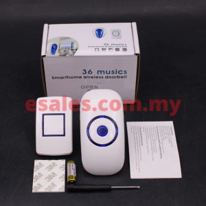 FYD 008 Smarthome Wireless Doorbell 36 Musics - Image 4