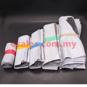 Courier Bag High Quality 375x510x0.055mm XL White 1pc - Image 3