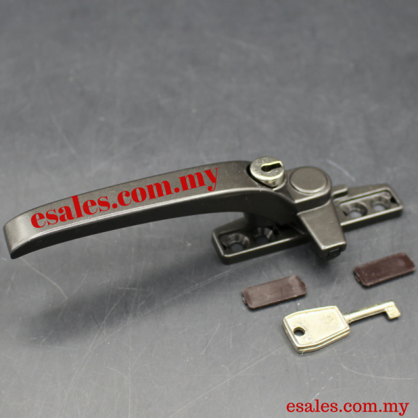 Kenwa 426 with Key, Left, Brown Casement Handle Window Handle - Image 3
