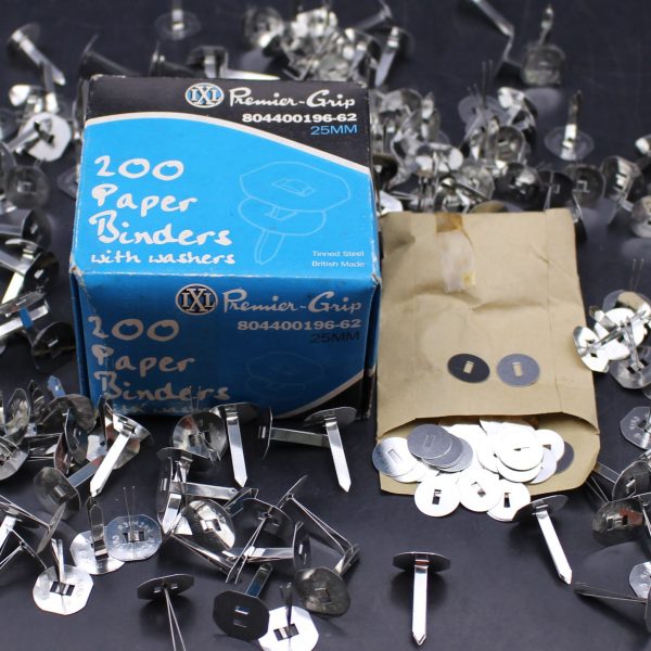 Paper Binder with Washers 25mm