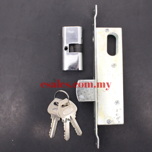 Teca 41054 Dead Lock Double Cylinder Aluminium Door Lock - Image 3