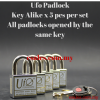 UFO US40AR x KA05 Anti Rust Key Alike Padlock