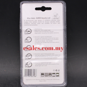 SUNSO S-3600-501 Padlock - Image 4