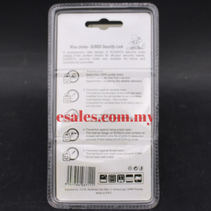 SUNSO S-3600-401 Padlock - Image 5