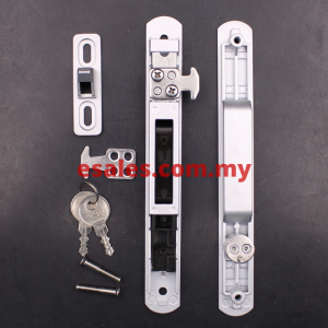 VSP 6D White Sliding Door Lockset Aluminium Door Lock - Image 5
