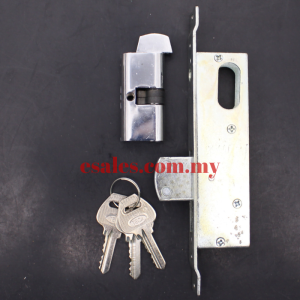 Teca 41054 Dead Lock Thumbturn Single Cylinder Aluminium Door Lock - Image 3