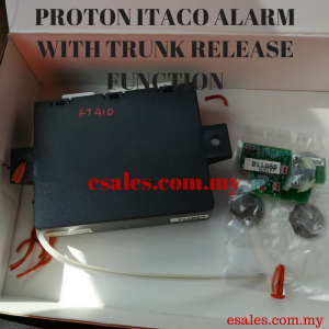 PROTON ITACO ALARM 433MHZ WITH TRUNK RELEASE SAGA BLM, FLX, GEN-2, PERSONA w/o Key Shell - Image 4