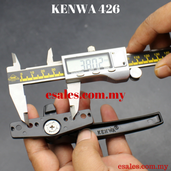 Kenwa 426 with Key, Left, Silver Casement Handle Window Handle - Image 4