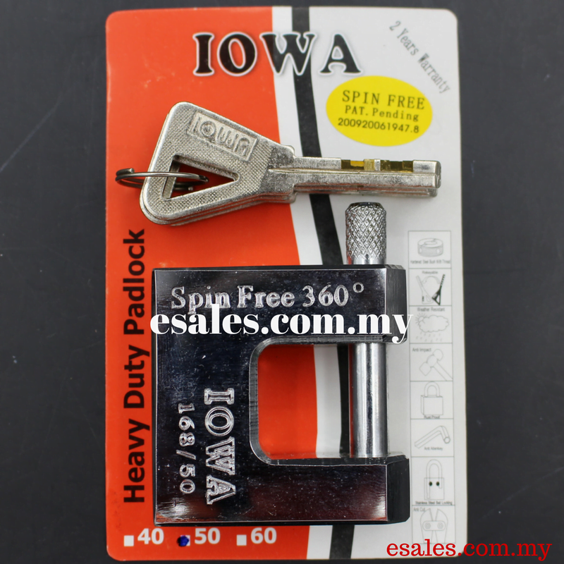 Iowa Padlock 168/501 - Image 5