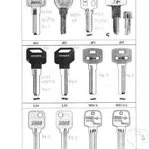 Key Blanks H23