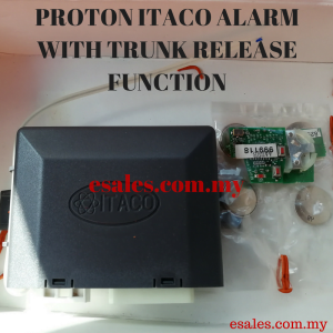 PROTON ITACO ALARM 433MHZ WITH TRUNK RELEASE SAGA BLM, FLX, GEN-2, PERSONA w/o Key Shell - Image 3
