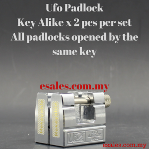 UFO UAT50 x KA02 Armour Heavy Duty Key Alike Padlock - Image 3
