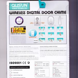 QUSUN D036K WIRELESS DOOR BELL - Image 4