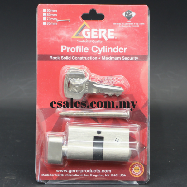 GERE GC601S-M26D Profile Cylinder