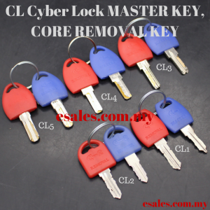 CL Cyber Lock Core Removal Key CL3 K-130-92-RGB/CL - Image 2