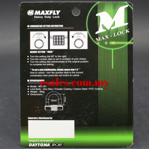 MAXFLY Keyless Lock MX-701 - Image 4