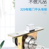 Motianlun 329 Double Sided Key Lock Aluminium Glass Door Lock