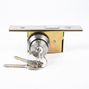 Motianlun 329 Thumbturn & Key Lock Aluminium Glass Door Lock - Image 5