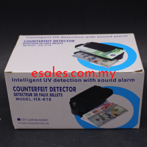 Counterfeit Detector HX-618 Intelligent UV detection wit sound alarm 4W AC110-220V Money Detector - Image 7