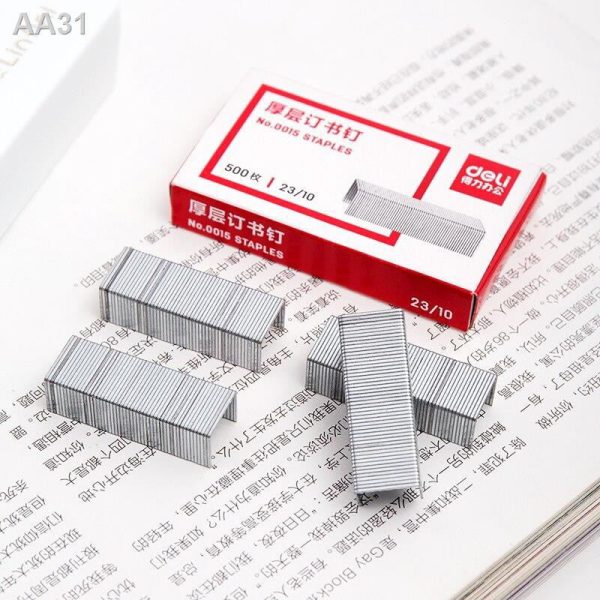 Deli Heavy Duty Staples 23/10 0015 500pcs/box 6921734900159 - Image 2