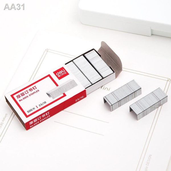 Deli Heavy Duty Staples 23/10 0015 500pcs/box 6921734900159 - Image 3