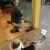 Installation & Dismantle Service Glass Door Floor Hinge Glass Fitting