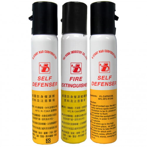Golden Shield Pepper Spray 防身防狼喷雾催泪药剂 TH-999-1