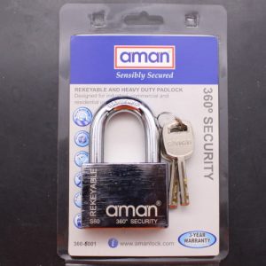 AMAN R60 PADLOCK 360-6001 360º SECURITY - Image 3