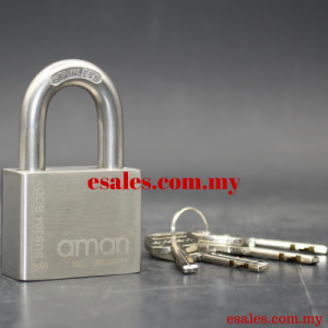 AMAN S50 PADLOCK 304-5003 360º SECURITY ANTI ALLEN KEY PADLOCK - Image 3