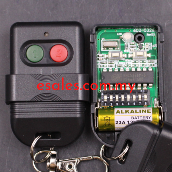 Auto Gate Remote Control 602-5326-330Mhz, SMC5326P-330Mhz - Image 2
