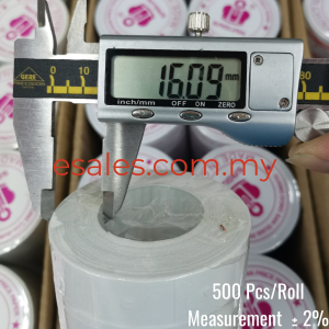 SAGUAN Price Tag Label Sticker MX6600 23x16mm, 10rolls x 500pcs, BLANK, GUNA SEBELUM, THANK YOU/RM, White Base - Image 8