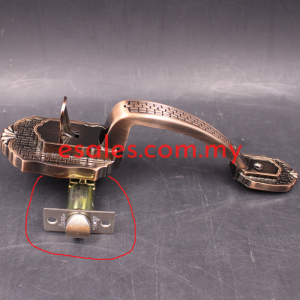 Gere GL60/70-M26D Tubular Handle Set Adjustable Latch Only, for G28051 G28061 Backset - Image 3