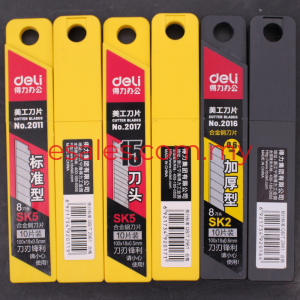 Deli 2016 Cutter Blades SK2 100x18x0.6mm x 10pcs - Image 3