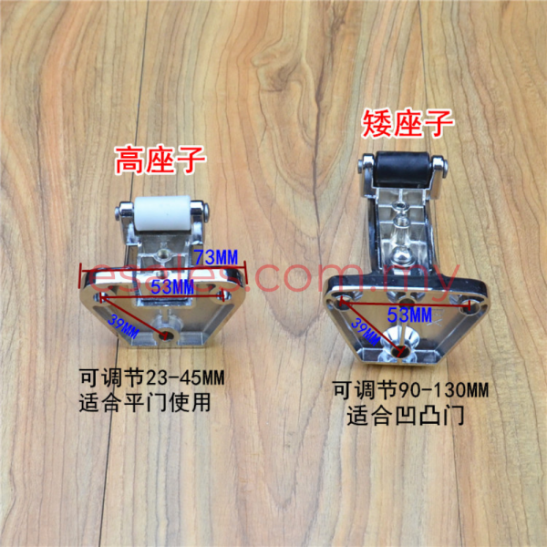ZHONGWEI XL-1178 90-130mm, 15mm Cam-lift Safety Latch Cold Storage Handle Freezer Room Door Lock - Image 7