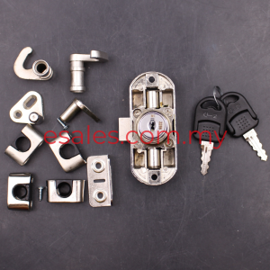 CL Cyber Lock CL2C A2M1 612-22-01/DA-028-01-L2000/K-190J-91-CO/CL2 Swing Arm Lock c/w 2 Meter Steel Bar & Accessor - Image 2