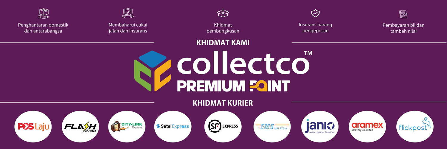 Collectco Premium Point Ipoh Authorized Agent Pos Laju, KEX Express, City-Link Express, Aramex, SF Express, EMS Malaysia, Flickpost, Janio - Image 3