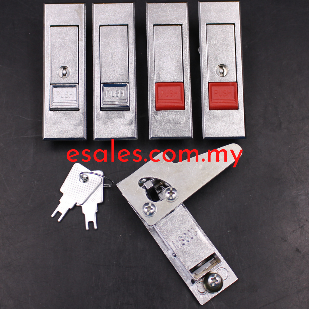 Haitan MS603 with key, zinc push button electrical panel lock - Image 2